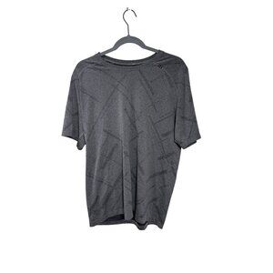Lululemon Mens Grey Vent Tech Short Sleeve Lightweight Athletic Shirt Size large